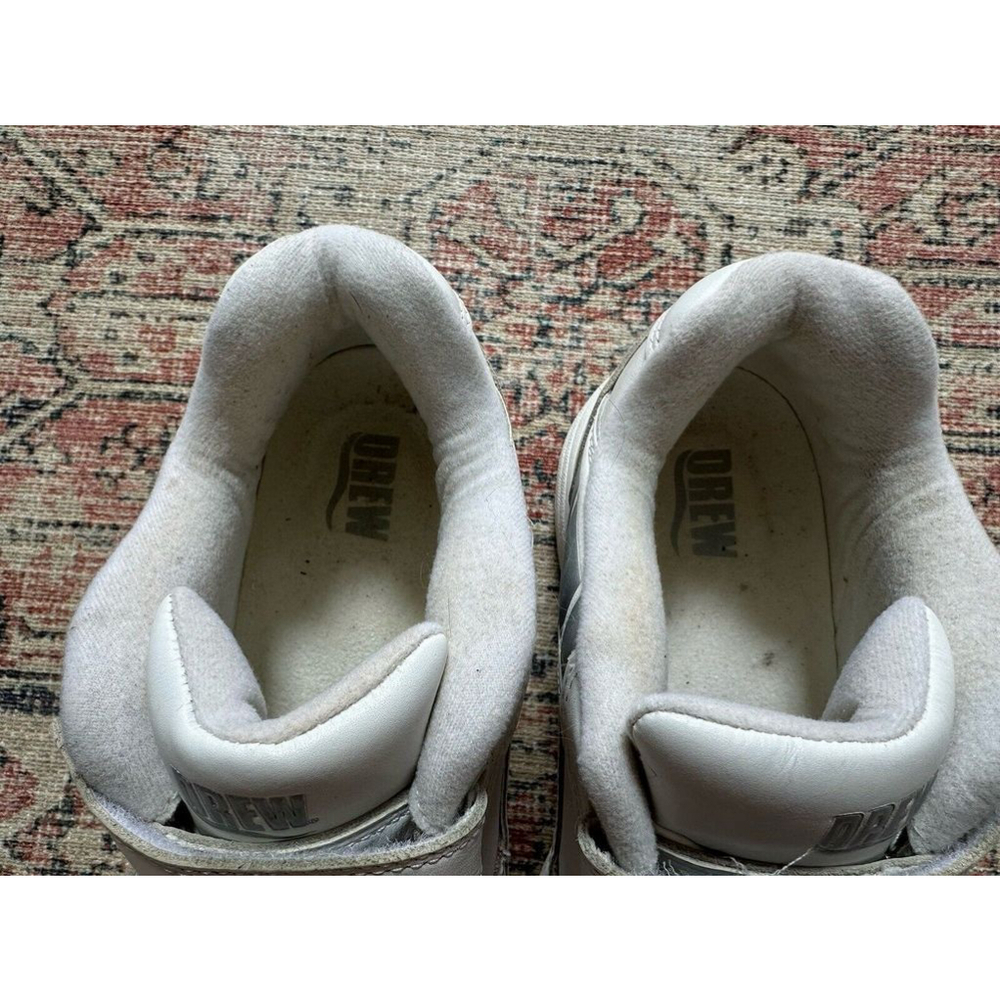 DREW Force V Dual Strap Athletic Shoes White Leather Women’s Size 8 - Picture 6 of 7